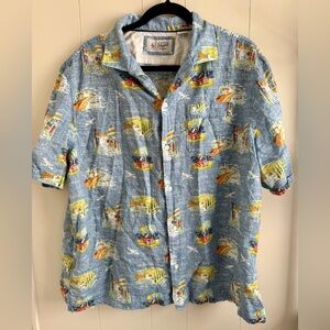 Original Penguin Men's Beach Travel Shirt XL